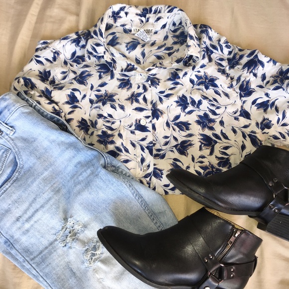 Floral Vintage Blouse - Picture 5 of 5